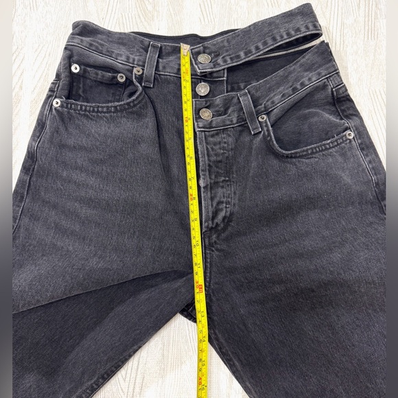 AGOLDE Broken Waistband Straight Leg Jeans - Picture 8 of 10